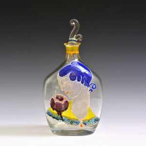 モーリス・マリノ 「女性と花」香水瓶